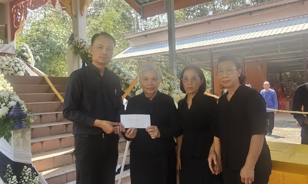 23 มีนาคม 2569 ตัวแทนสหกรณ์ฯ ร่วมงานฌาปนกิจศพมารดาคุณพัฒนา  เกิดกล้า สมาชิกสหกรณ์ฯ หน่วยงานข้าราชการบำนาญ 